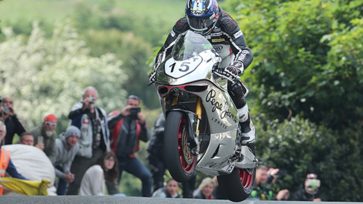 David Johnson Norton Isle of Man TT